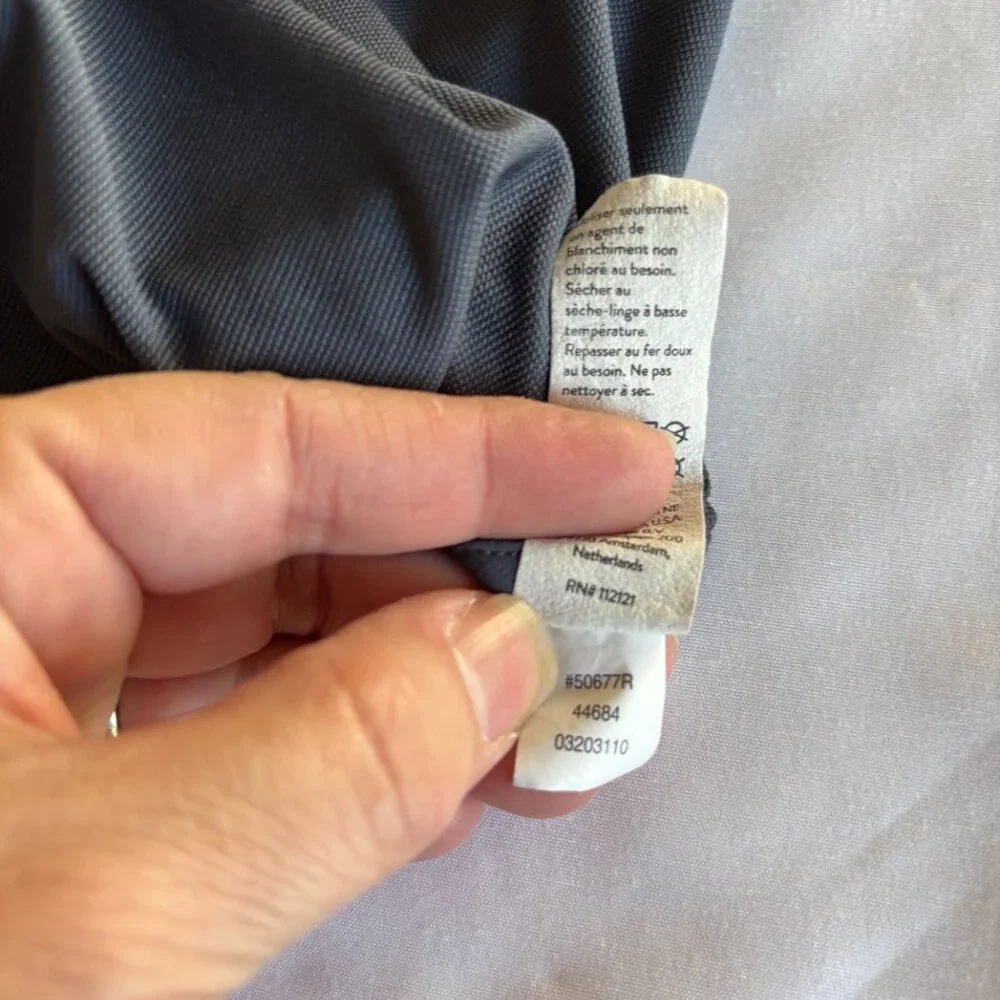 SPANX "Out Of Office" Sleeveless Shell Tank - Dark Storm / Gray - M - Picture 6 of 8